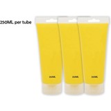 Merkloos Acrylic paint 250 ML per tube in the package of 3 pieces - Waterproof paint - Acrylic paint YELLOW