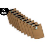 Discountershop 10x Clipboards - Clipboards A4 - Clipboards wood A4 31 x 22 x 1.5 cm Discountershop 10x Clipboards - Clipboards A4 - Clipboards wood A4 31 x 22 x 1.5 cm