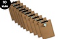 10x Clipboards - Clipboards A4 - Clipboards wood A4 31 x 22 x 1.5 cm 10x Clipboards - Clipboards A4 - Clipboards wood A4 31 x 22 x 1.5 cm