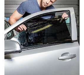 Merkloos Car window film - tint your car windows yourself - 300cm x 76 cm - tint film Merkloos Car window film - tint your car windows yourself - 300cm x 76 cm - tint film