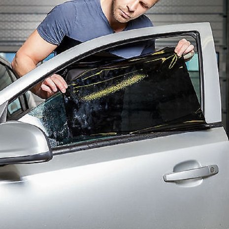 Merkloos Car window film - tint your car windows yourself - 300cm x 76 cm - tint film Merkloos Car window film - tint your car windows yourself - 300cm x 76 cm - tint film