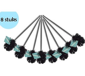Discountershop Loose toilet brush universal stainless steel Toilet Brush Set - 8 Pieces Toilet brush WC Toilet Brush Brushes Toilet brushes Discountershop Loose toilet brush universal stainless steel Toilet Brush Set - 8 Pieces Toilet brush WC Toilet Brush Brushes Toilet brushes