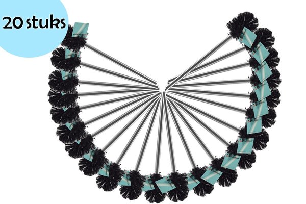 Discountershop Separate toilet brush universal stainless steel Toilet Brush Set - 20 Pieces Toilet brush WC Toilet Brush Brushes Toilet brushes Discountershop Separate toilet brush universal stainless steel Toilet Brush Set - 20 Pieces Toilet brush WC Toilet Brush Brushes Toilet brushes