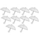 Discountershop Transparent Clear Dome Umbrella 100cm for Weddings – Durable Wind-Resistant Strong Umbrella – Transparent PVC Stick – 10 Pack Value Deal Discountershop Transparent Clear Dome Umbrella 100cm for Weddings – Durable Wind-Resistant Strong Umbrella – Transparent PVC Stick – 10 Pack Value Deal