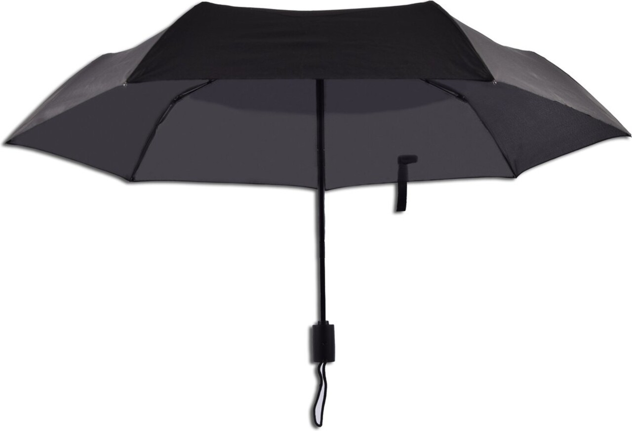 Discountershop Automatic Storm Umbrella - Umbrella - Automatic, Foldable & Windproof up to 70 - 80 km p/h - Ø 95 cm - 7 panels - Double Layer - Black Discountershop Automatic Storm Umbrella - Umbrella - Automatic, Foldable & Windproof up to 70 - 80 km p/h - Ø 95 cm - 7 panels - Double Layer - Black