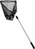 Landing net Foldable Aluminum - black/grey - 170cm Landing net Foldable Aluminum - black/grey - 170cm
