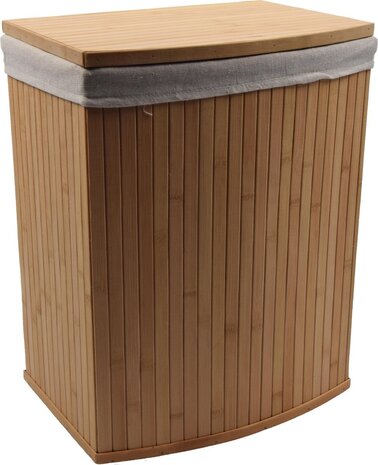 Merkloos 2-Delige Wasmanden met deksel | Wasmand Duurzaam | waszak katoen | Wasmand bamboe | 64L / 33L Merkloos 2-Delige Wasmanden met deksel | Wasmand Duurzaam | waszak katoen | Wasmand bamboe | 64L / 33L