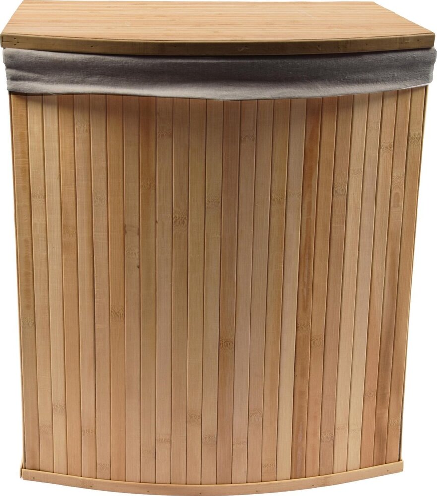 Merkloos 2-Piece Laundry Baskets with lid | Laundry Basket Sustainable | laundry bag cotton |Bamboo laundry basket | 64L / 33L Merkloos 2-Piece Laundry Baskets with lid | Laundry Basket Sustainable | laundry bag cotton |Bamboo laundry basket | 64L / 33L