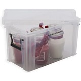 Discountershop 1x Sturdy Mini Storage Box 2.6 Liter | Sustainable | 24x13x14CM | Storage | Storage bin | Storage box | Storage bins | Baking | polypropylene Discountershop 1x Sturdy Mini Storage Box 2.6 Liter | Sustainable | 24x13x14CM | Storage | Storage bin | Storage box | Storage bins | Baking | polypropylene