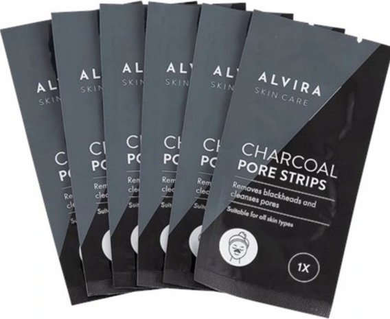Alvira Nose cleansing patches thoroughly remove blackheads and clean the pores 12 pieces - removes blackheads suitable for all skin types Alvira Nose cleansing patches thoroughly remove blackheads and clean the pores 12 pieces - removes blackheads suitable for all skin types