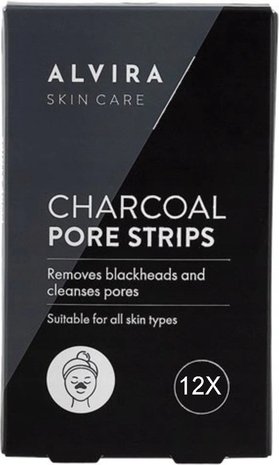 Alvira Nose cleansing patches thoroughly remove blackheads and clean the pores 12 pieces - removes blackheads suitable for all skin types Alvira Nose cleansing patches thoroughly remove blackheads and clean the pores 12 pieces - removes blackheads suitable for all skin types