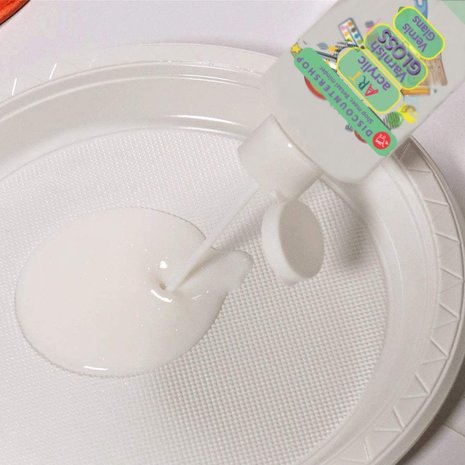 Discountershop Acrylic varnish Gloss varnish Transparent 100 ML Gloss Acrylic varnish