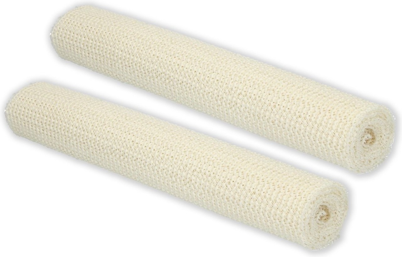 Merkloos Multifunctional Non Slip Grip Mat - White - 30x150cm 2 pieces in the package | Non Stick Non-Slip Mat Mesh Pattern for Desks and Kitchen Drawers Merkloos Multifunctional Non Slip Grip Mat - White - 30x150cm 2 pieces in the package | Non Stick Non-Slip Mat Mesh Pattern for Desks and Kitchen Drawers