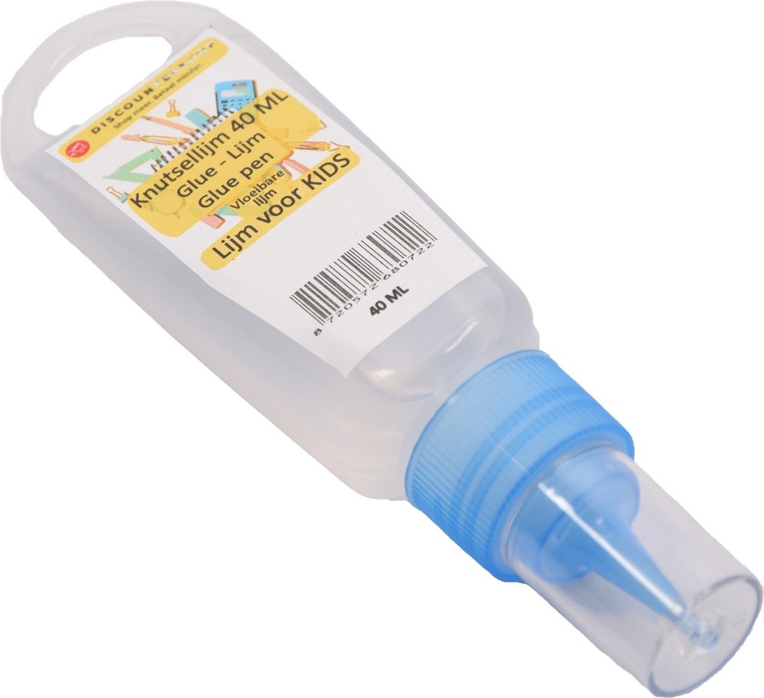 Discountershop Craft glue 40ml - Glue - All purpose glue - Glue - Children's glue - Crafts - Cheap craft glue - Transparent craft glue