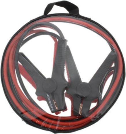 Merkloos Starter cable 220 Ampere with storage bag (12V/24V)