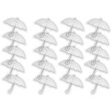 Discountershop Paraplu Transparant Groot 100 cm - 20 stuks Voordelpak - Doorzichtige Koepelparaplu - Stevige & Lichtgewicht Discountershop Paraplu Transparant Groot 100 cm - 20 stuks Voordelpak - Doorzichtige Koepelparaplu - Stevige & Lichtgewicht