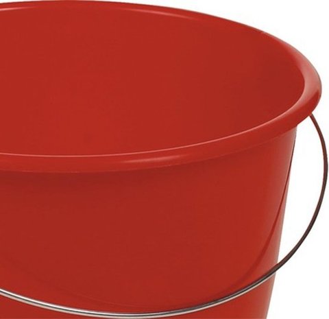 Discountershop 3 Piece bucket Sturdy household buckets - 10 liter construction bucket, bucket with handle, harvest bucket, cleaning bucket, water bucket, cement bucket, mortar bucket Discountershop 3 Piece bucket Sturdy household buckets - 10 liter construction bucket, bucket with handle, harvest bucket, cleaning bucket, water bucket, cement bucket, mortar bucket