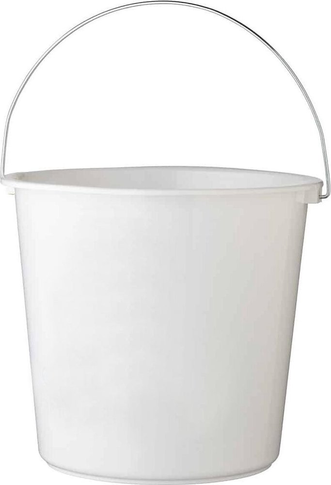 Discountershop 3 Piece bucket Sturdy household buckets - 10 liter construction bucket, bucket with handle, harvest bucket, cleaning bucket, water bucket, cement bucket, mortar bucket Discountershop 3 Piece bucket Sturdy household buckets - 10 liter construction bucket, bucket with handle, harvest bucket, cleaning bucket, water bucket, cement bucket, mortar bucket