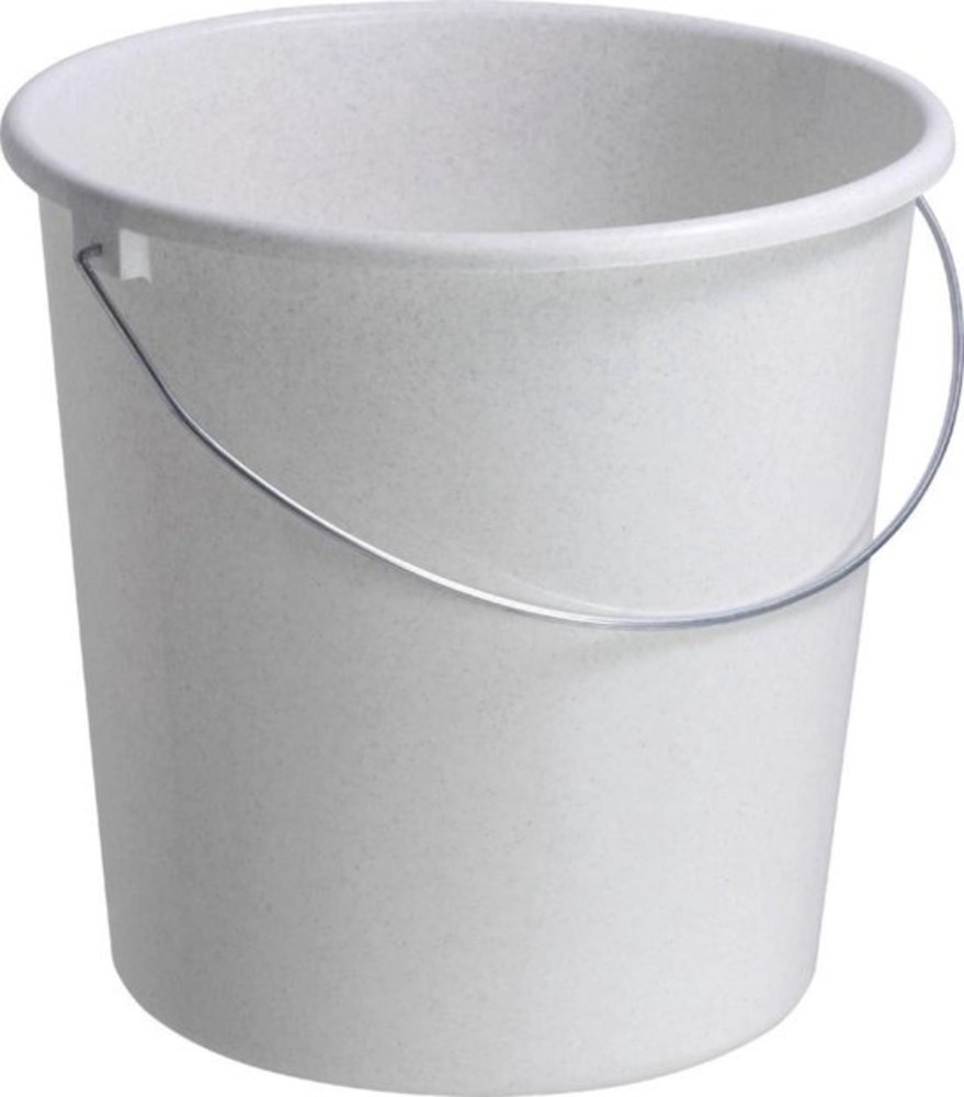 Discountershop 3 Piece bucket Sturdy household buckets - 10 liter construction bucket, bucket with handle, harvest bucket, cleaning bucket, water bucket, cement bucket, mortar bucket Discountershop 3 Piece bucket Sturdy household buckets - 10 liter construction bucket, bucket with handle, harvest bucket, cleaning bucket, water bucket, cement bucket, mortar bucket