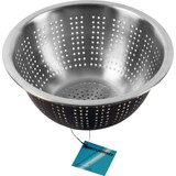 Discountershop Kleine Keuken vergiet rvs - Zwart 24 cm Discountershop Kleine Keuken vergiet rvs - Zwart 24 cm