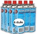 6 Butane Gas Cans 400ml for Camping Stoves 6 Butane Gas Cans 400ml for Camping Stoves