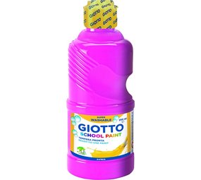 Giotto Giotto Plakkaatverf School Paint Junior 250 Ml Magenta Giotto Giotto Plakkaatverf School Paint Junior 250 Ml Magenta