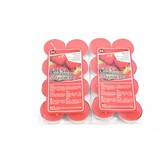 Merkloos Scented tea lights - Tea lights with 4 burning hours - Tea lights - Scented tea lights - tea lights - 16 pieces Tea lights with scent - Strawberry scented tea lights