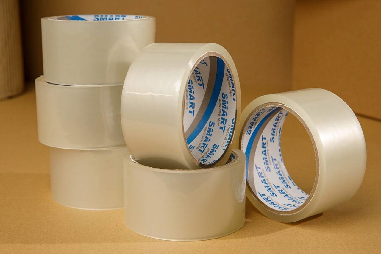 Merkloos Adhesive tape Packing tape 50mmx66m 6 rolls Merkloos Adhesive tape Packing tape 50mmx66m 6 rolls