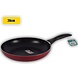 Discountershop 3x Koekenpan Set met Antiaanbaklaag - Rood - Zonder Deksel Discountershop 3x Koekenpan Set met Antiaanbaklaag - Rood - Zonder Deksel
