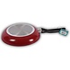 Discountershop 3x Koekenpan Set met Antiaanbaklaag - Rood - Zonder Deksel Discountershop 3x Koekenpan Set met Antiaanbaklaag - Rood - Zonder Deksel