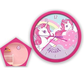 Unicorn Wall clock for children's room 25 cm - Unicorn You're Special Pink Unicorn Wall clock for children's room 25 cm - Unicorn You're Special Pink