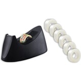 Discountershop Adhesive Tape Holder - Heavy Model - Including 7 Rolls of Adhesive Tape - Tape Dispenser - Office Supplies - Desk Accessories - Office Supplies - School Supplies - School - Adhesive Tape Discountershop Adhesive Tape Holder - Heavy Model - Including 7 Rolls of Adhesive Tape - Tape Dispenser - Office Supplies - Desk Accessories - Office Supplies - School Supplies - School - Adhesive Tape