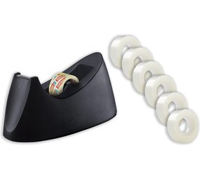 Discountershop Adhesive Tape Holder - Heavy Model - Including 7 Rolls of Adhesive Tape - Tape Dispenser - Office Supplies - Desk Accessories - Office Supplies - School Supplies - School - Adhesive Tape Discountershop Adhesive Tape Holder - Heavy Model - Including 7 Rolls of Adhesive Tape - Tape Dispenser - Office Supplies - Desk Accessories - Office Supplies - School Supplies - School - Adhesive Tape