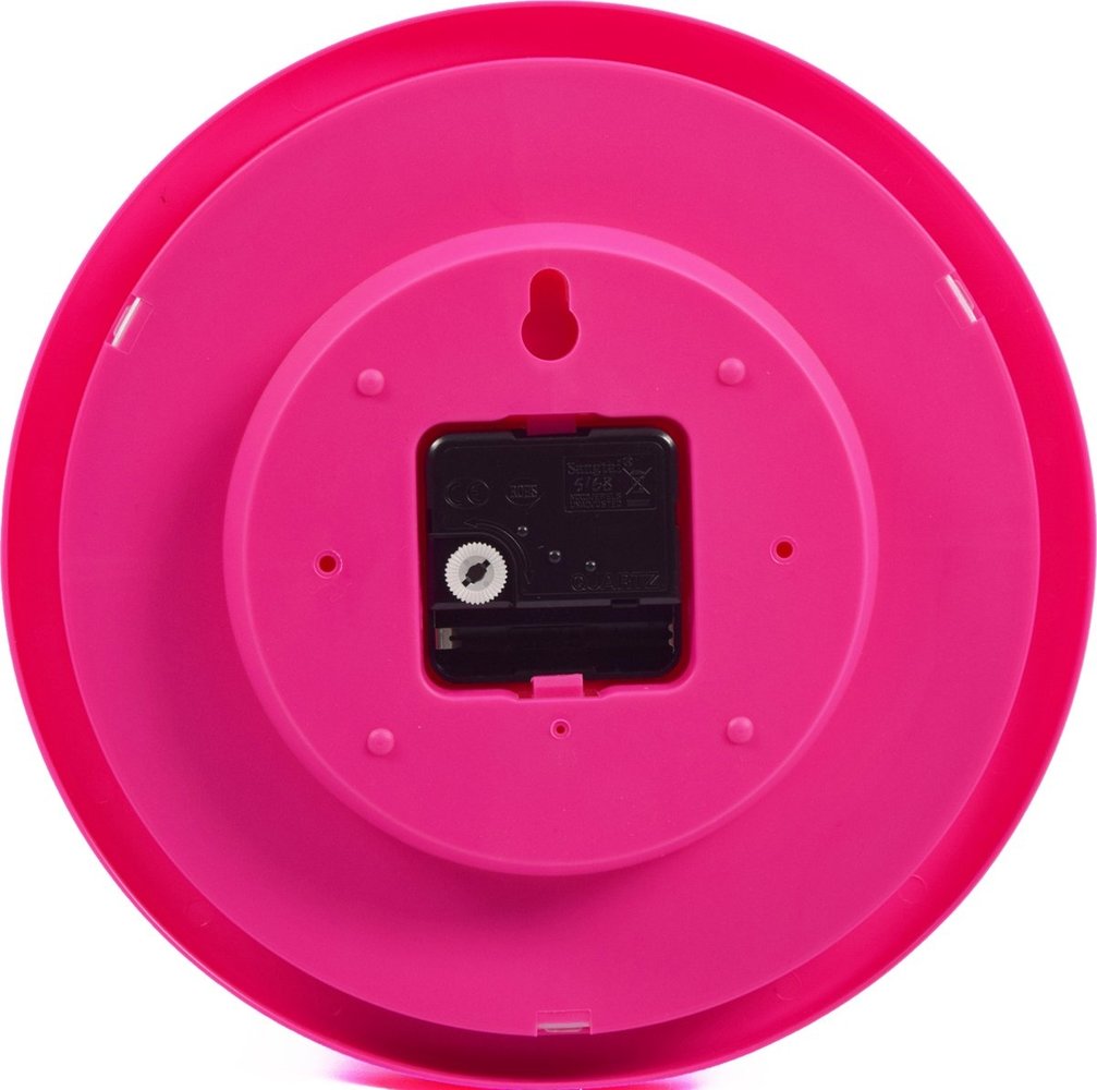 Barbie Kinder Wandklok Barbie 25 cm - Roze - Easy Learning Diameter