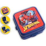 Spider-Man Spiderman Broodtrommel - Lunchbox voor Kinderen met 4 Compartimenten Spider-Man Spiderman Broodtrommel - Lunchbox voor Kinderen met 4 Compartimenten