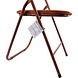 Discountershop Premium Folding Chair Seat height 43 cm - Buy Velvet Folding Chair - Party Chair Camel