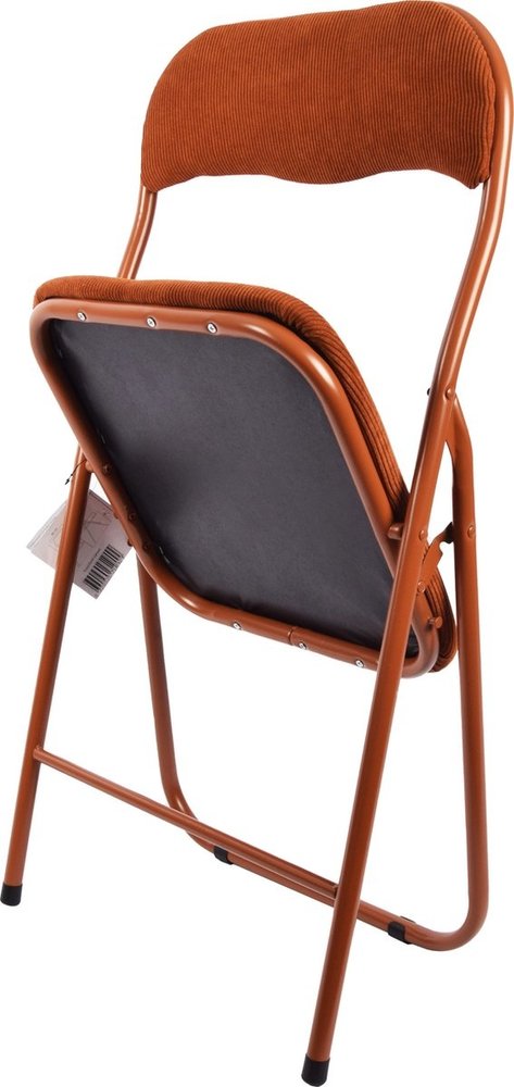 Discountershop Premium Folding Chair Seat height 43 cm - Buy Velvet Folding Chair - Party Chair Camel