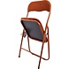 Discountershop Premium Folding Chair Seat height 43 cm - Buy Velvet Folding Chair - Party Chair Camel