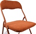 Premium Folding Chair Seat height 43 cm - Buy Velvet Folding Chair - Party Chair Camel
