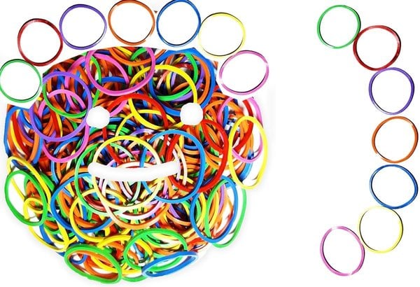 200 Pieces Rubber Bands Rubber With Different Sizes - Small Rubber Bands  Bulk Elastic Wide Money Rubber Bands Stationery Holder Thermostability Rubber  Bands Strong Elastic Band Loop Office Supplies (Multicolor) 