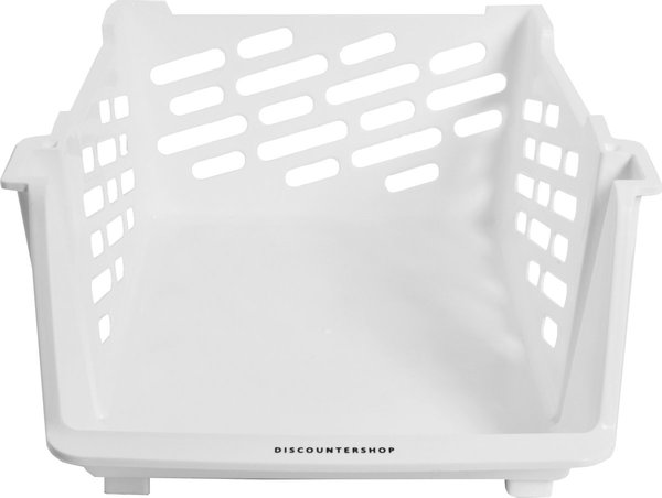 Discountershop 2x Groentemand | Groentebak Keuken | Mandenrek | Rek met Manden |Wit