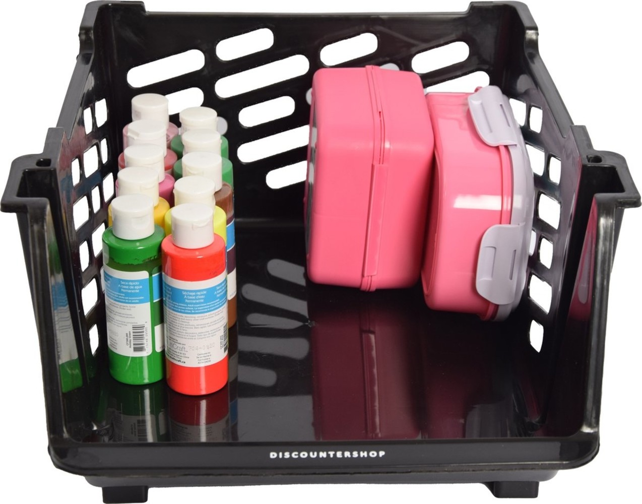 Discountershop 2x Potato Bin Black | Vegetable Basket | Fruit Bin Discountershop 2x Potato Bin Black | Vegetable Basket | Fruit Bin