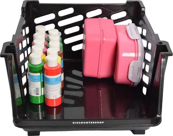 Discountershop 2x Potato Bin Black | Vegetable Basket | Fruit Bin Discountershop 2x Potato Bin Black | Vegetable Basket | Fruit Bin