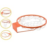 Discountershop officiële Basketbalkorf - Basketbal ring - Basketbalnet - Basketring - Basketbalring Buiten maat 46CM Discountershop officiële Basketbalkorf - Basketbal ring - Basketbalnet - Basketring - Basketbalring Buiten maat 46CM