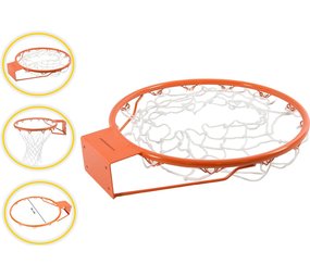 Discountershop official Basketball basket - Basketball ring - Basketball net - Basketball ring - Basketball ring Outer size 46 CM Discountershop official Basketball basket - Basketball ring - Basketball net - Basketball ring - Basketball ring Outer size 46 CM