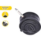 Merkloos Bicycle inner tube 28 inch - 1x Inner tube 28 Inch (28/47-609/635 (28 x 1 5/8 x 1 3/8) Black - bicycle inner tube 28 inch, wide, Dunlop valve, puncture-proof Merkloos Bicycle inner tube 28 inch - 1x Inner tube 28 Inch (28/47-609/635 (28 x 1 5/8 x 1 3/8) Black - bicycle inner tube 28 inch, wide, Dunlop valve, puncture-proof