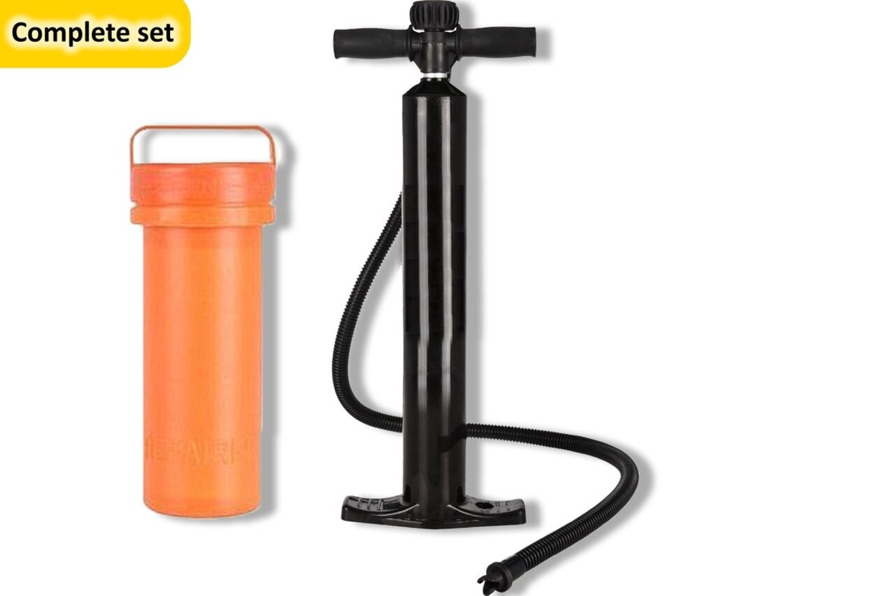 Discountershop Ultiem Opblaasbaar Stand Up Paddle Board (SUP-board) Wendbaar Robuust en Geschikt tot 80 kg Discountershop Ultiem Opblaasbaar Stand Up Paddle Board (SUP-board) Wendbaar Robuust en Geschikt tot 80 kg