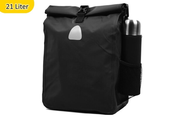 Merkloos Praktische Set van 2 Veelzijdige Enkele Fietstassen: Schoudertas in 1 | Sterk, Waterdicht en Ruime 42 Liter Capaciteit (21 liter per tas) | Met Tarpaulin Materiaal Merkloos Praktische Set van 2 Veelzijdige Enkele Fietstassen: Schoudertas in 1 | Sterk, Waterdicht en Ruime 42 Liter Capaciteit (21 liter per tas) | Met Tarpaulin Materiaal