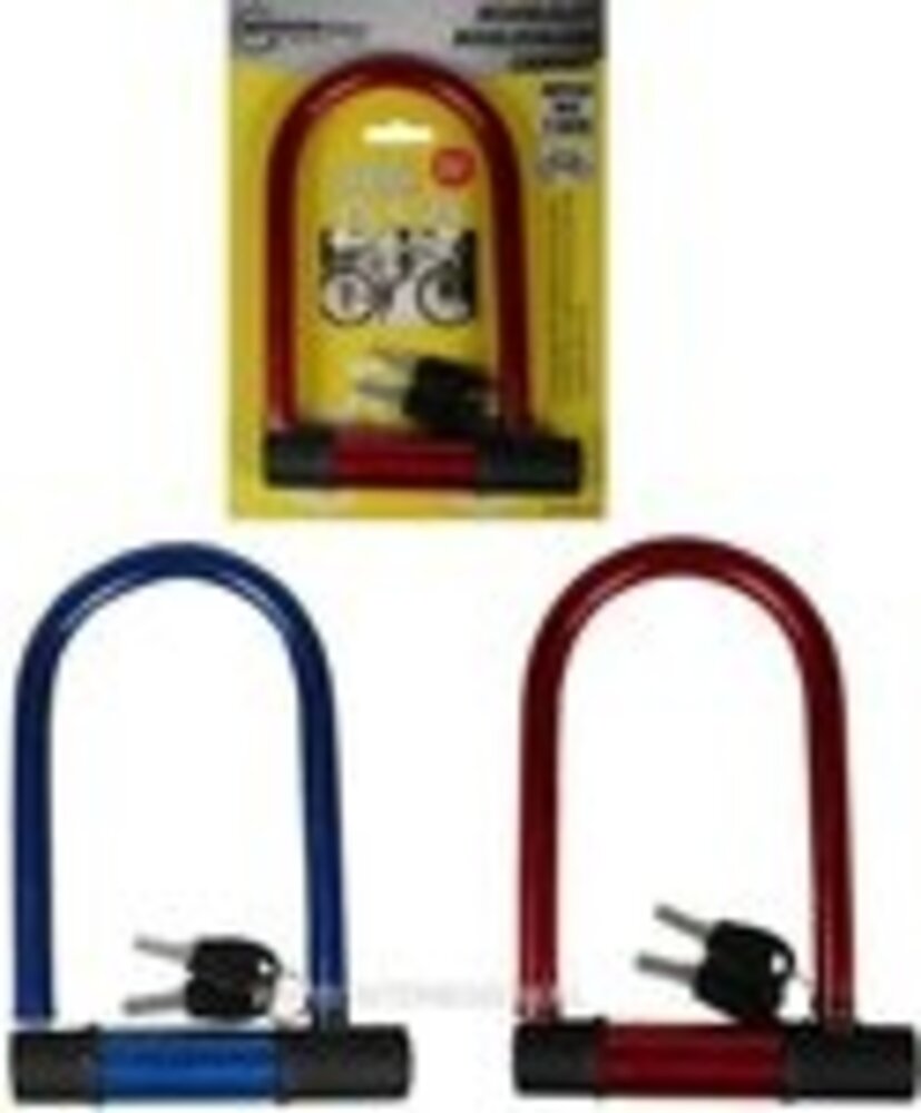Stahlex U-lock - 15 x 18.5 cm - Safety category B - Including 2 Keys Stahlex U-lock - 15 x 18.5 cm - Safety category B - Including 2 Keys