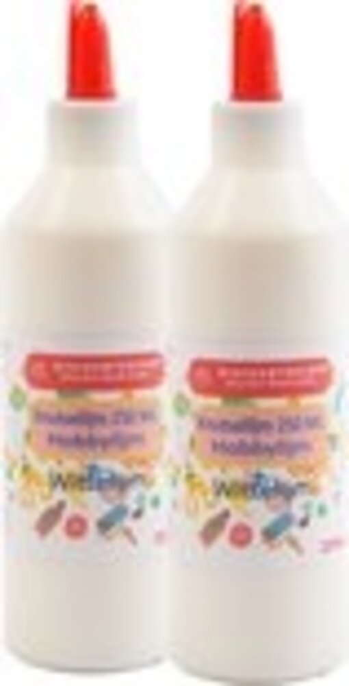 Discountershop Knutsellijm 250 ml per fles - 500 mltwee flesjes - Universele lijm voor knutselen - Knutsellijm voor kinderen - Betaalbaar en veelzijdig Discountershop Knutsellijm 250 ml per fles - 500 mltwee flesjes - Universele lijm voor knutselen - Knutsellijm voor kinderen - Betaalbaar en veelzijdig